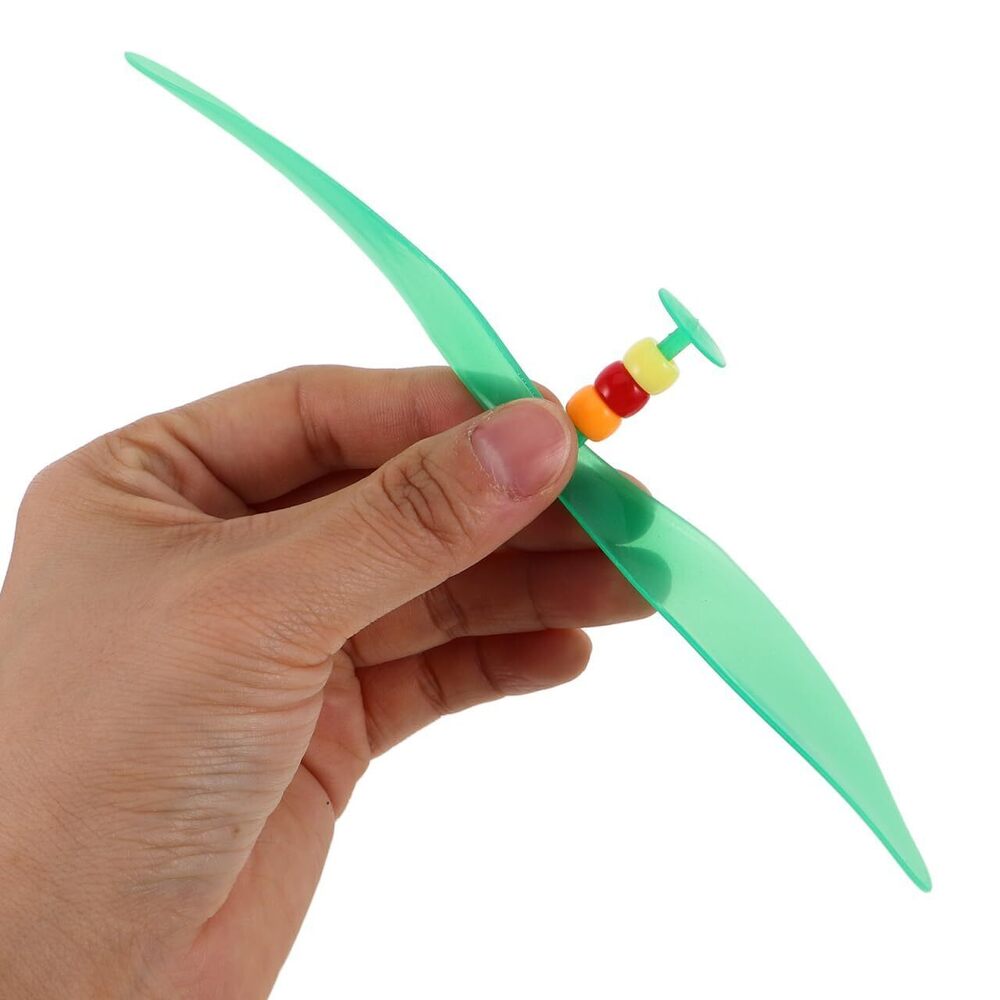 4887 2Pcs Hat Propeller Accessories Detachable Plastic Dragonfly Spiral - Picture 4 of 9